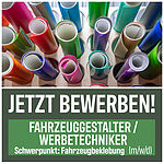 Fahrzeuggestalter / Werbetechniker Schwerpunkt: Fahrzeugbeklebung (m/w/d)